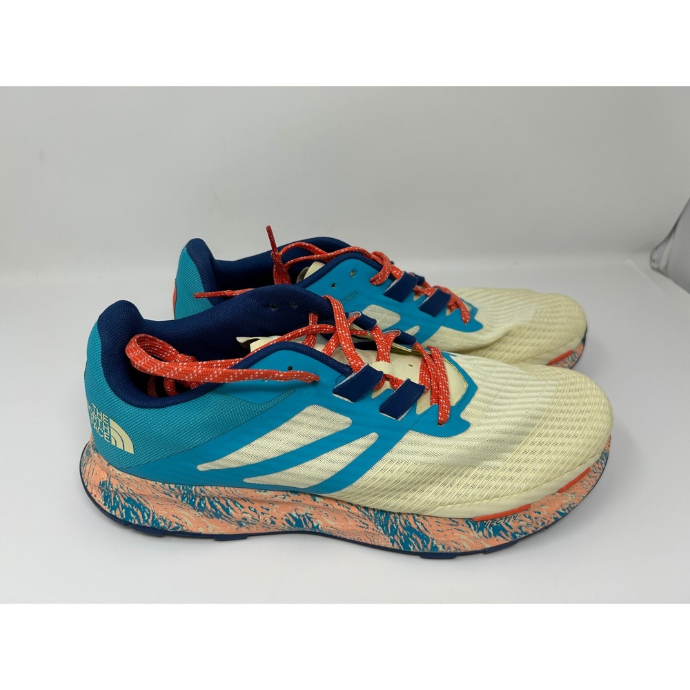 The North Face VECTIV Enduris II Trail Running Shoes Blue Green Mens 12.5 New